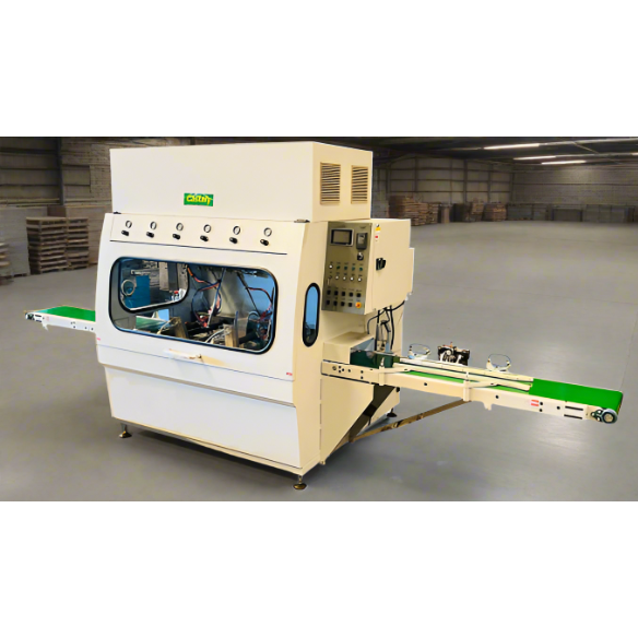 Auto 36" Feed through Spray Booth 9 Guns | Lobo Castaly TS-36ATSP