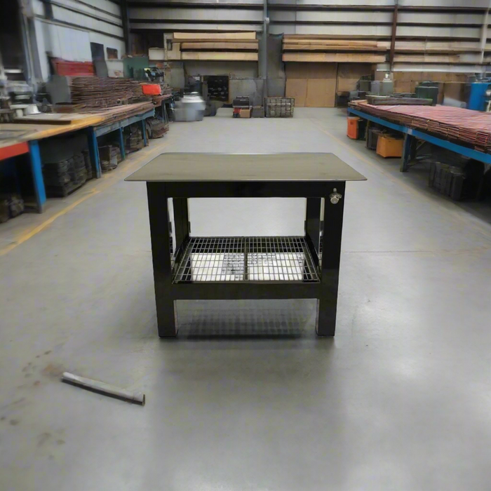 Welding Table | 3FT x 4FT x 36'' Tall | 1/2'' Plate Steel Top | BADASS Workbench 3X4WELD-12