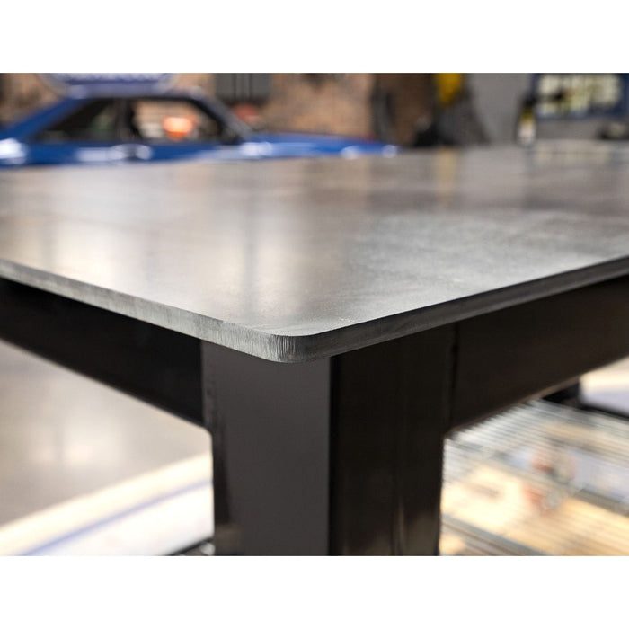 Welding Table | 3ft x 6ft x 36'' Tall |3/8'' Plate Steel Top | BADASS 3X6Weld-38WC