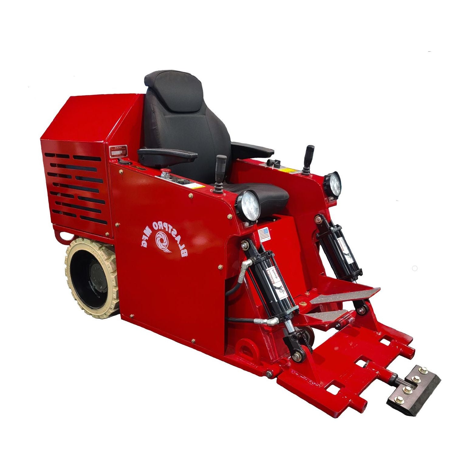 Ride-On Floor Scraper | BlastPro MFG BRB-3000 — Prime Industrial USA