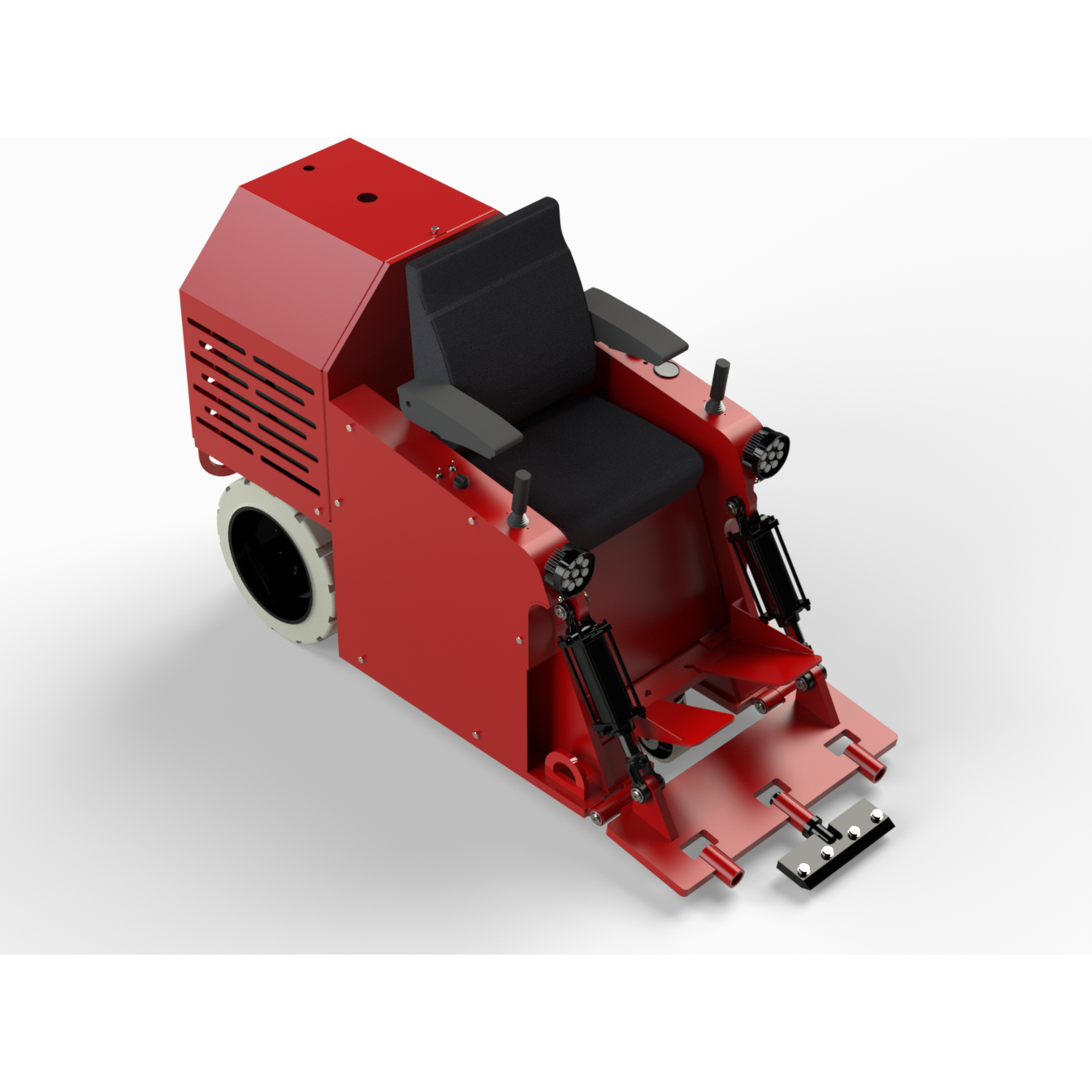 Ride-On Floor Scraper | BlastPro MFG BRB-3000 — Prime Industrial USA
