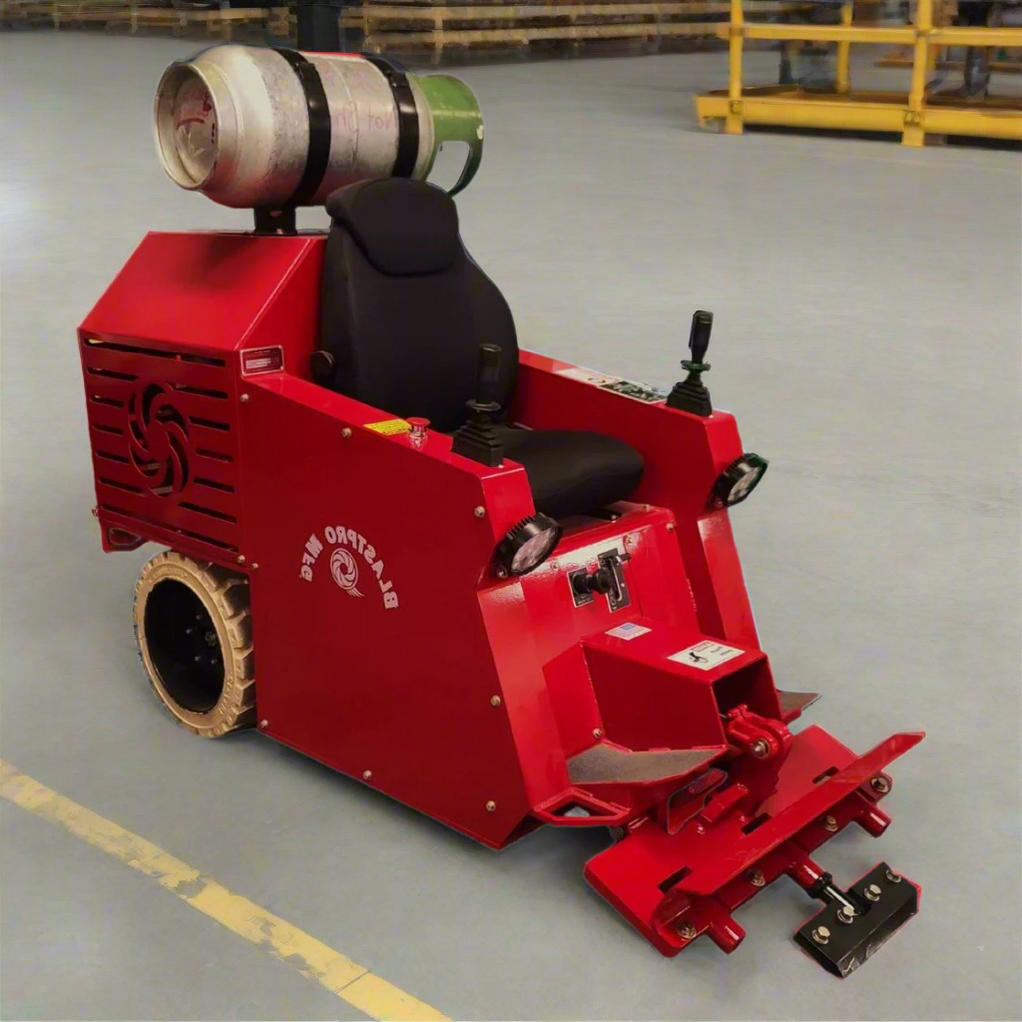 Ride-On Floor Scraper | BlastPro MFG BRB-2600 — Prime Industrial USA
