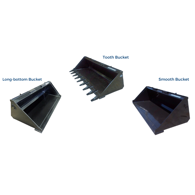 Skid Steer Bucket | 60'' | Blue Diamond Attachments