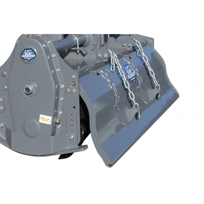 Blue Diamond HeavyDuty Tractor Rototiller – 84″– Gear-Driven, 20-25 HP