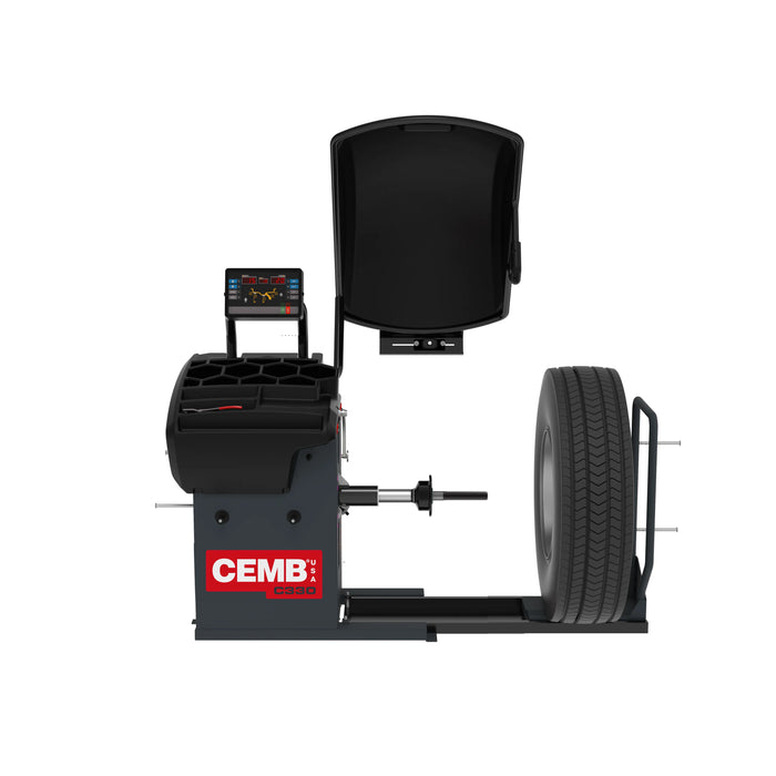 Wheel Balancer | Truck and Light Duty Automotive | 30'' Rim Dia. | 54'' Tire Dia. | CEMB C330