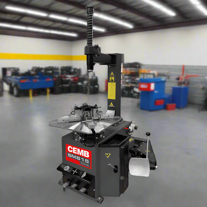 Motorcycle Tire Changer | 3.6'' - 22'' Rim Diameter | 39.5'' Tire Diameter | CEMB SM615BIKE