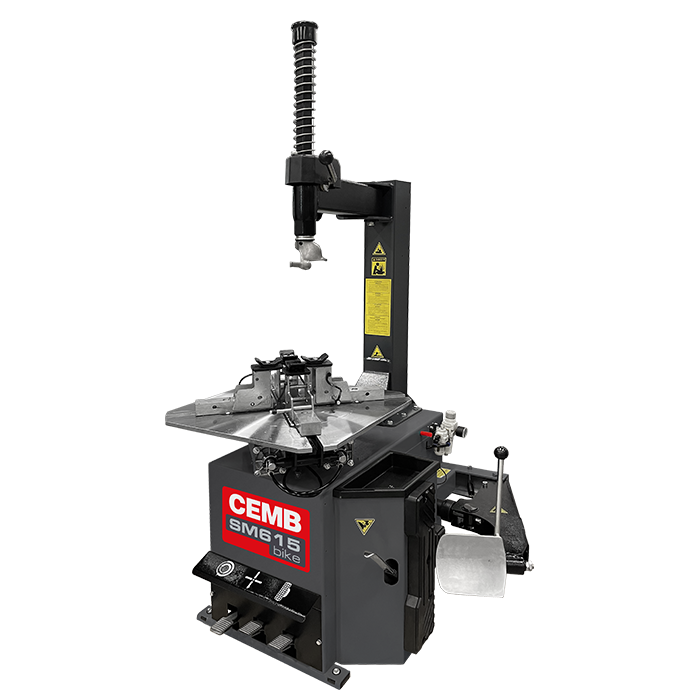 Motorcycle Tire Changer | 3.6'' - 22'' Rim Diameter | 39.5'' Tire Diameter | CEMB SM615BIKE