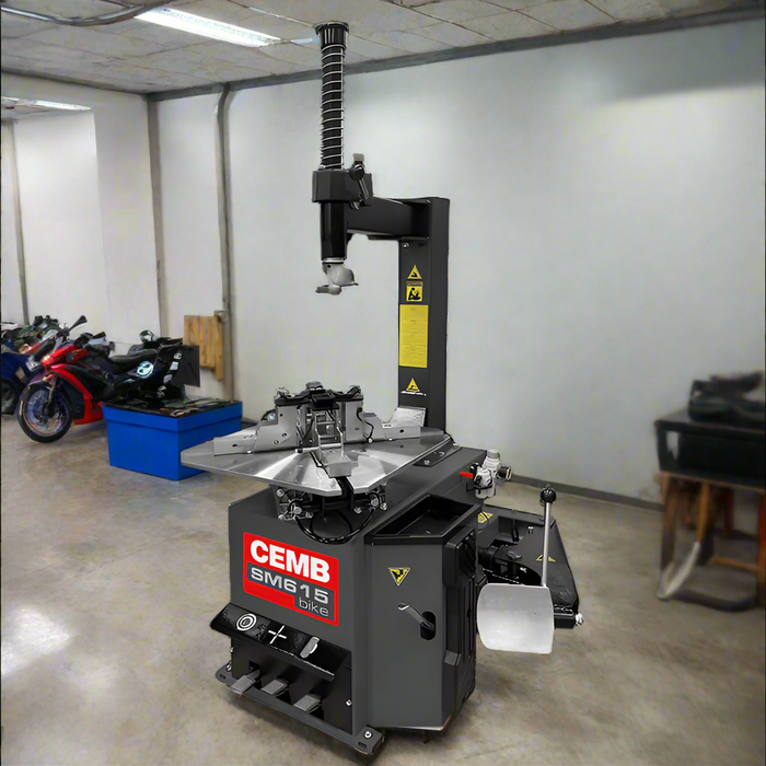 Motorcycle Tire Changer | 3.6'' - 22'' Rim Diameter | 39.5'' Tire Diameter | CEMB SM615BIKE