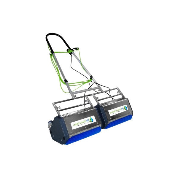 CRB Cleaning Systems TM4 (2) 15" Tandem Low Moisture Carpet and Hard Floor Cleaning Machine - 1 hp, 110V