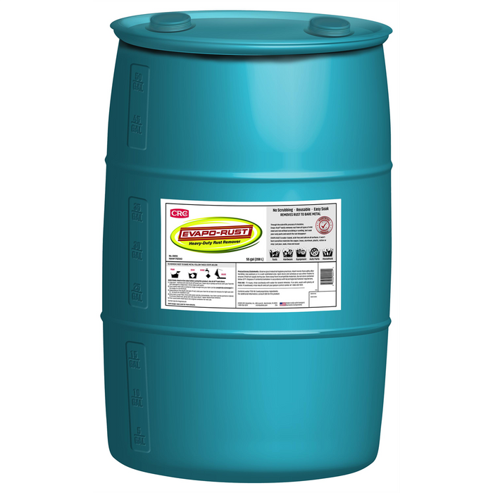 CRC Industries CRC EVAPO-RUST Heavy-Duty Rust Remover - 55 Gallon Drum CRCER014