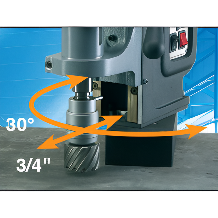 Magnetic Drill | 4-1/16" dia. | Portable | Reversible |CS Unitec