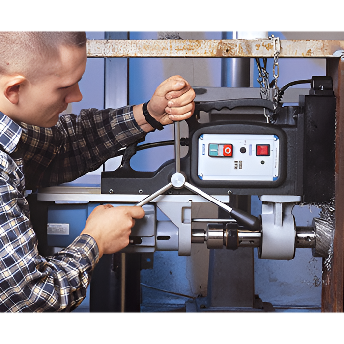 Magnetic Drill | 6" dia. Hole Cap | Portable | CS Unitec