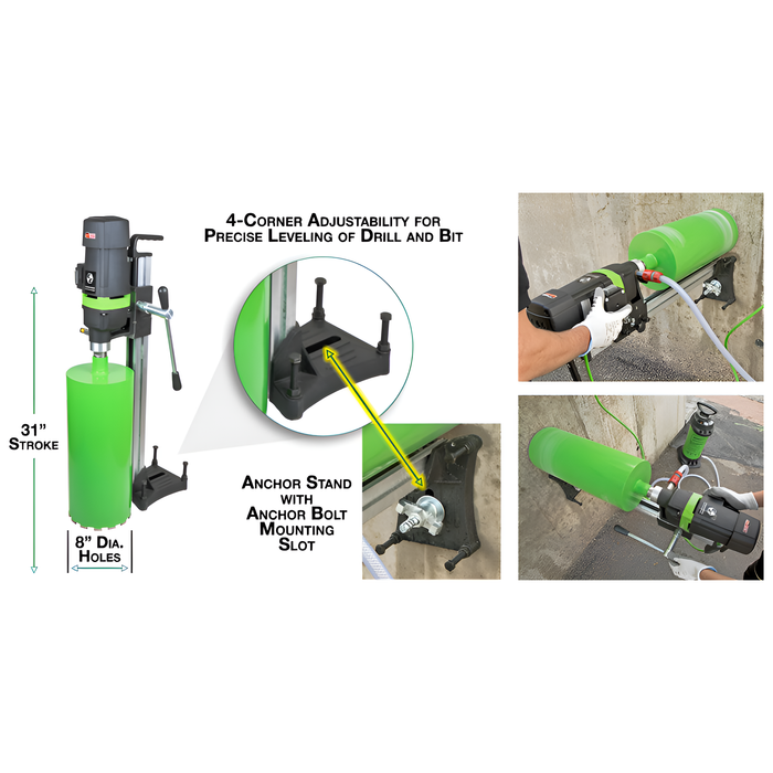 Core Drill Rig with Stand | CS Unitec