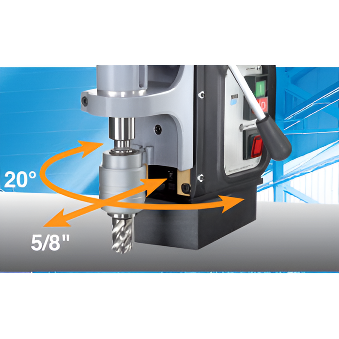 Magnetic Drill | Portable | 2 Gears | CS Unitec MAB 455