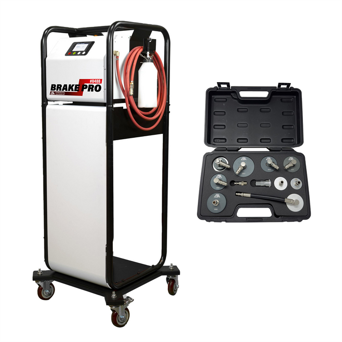 CTA Manufacturing Brake-Pro Electric Pressure Brake Bleeder with Adapters - 60L CTA8210