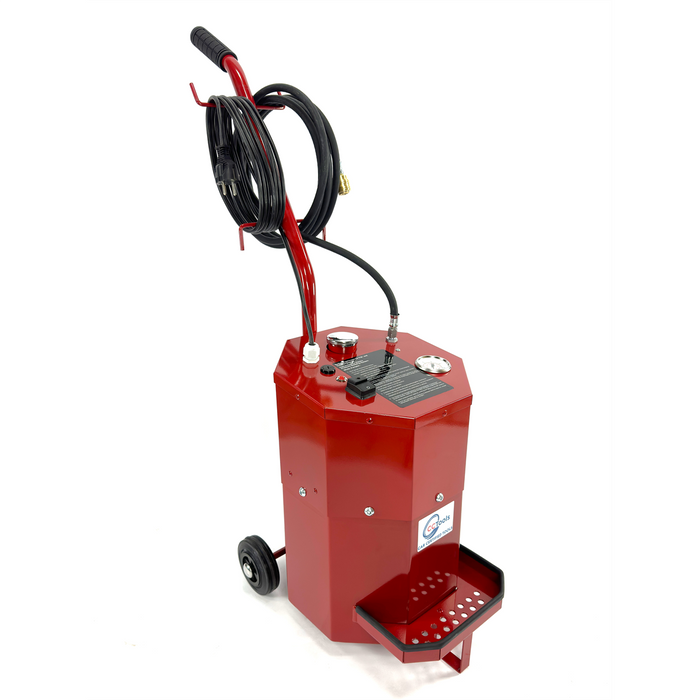 Car Certified Tools 2.5 Gallon Electric Pressure Brake Bleeder – Adjustable Regulator & 10 ft Hose CATSTBBE2.5GAL