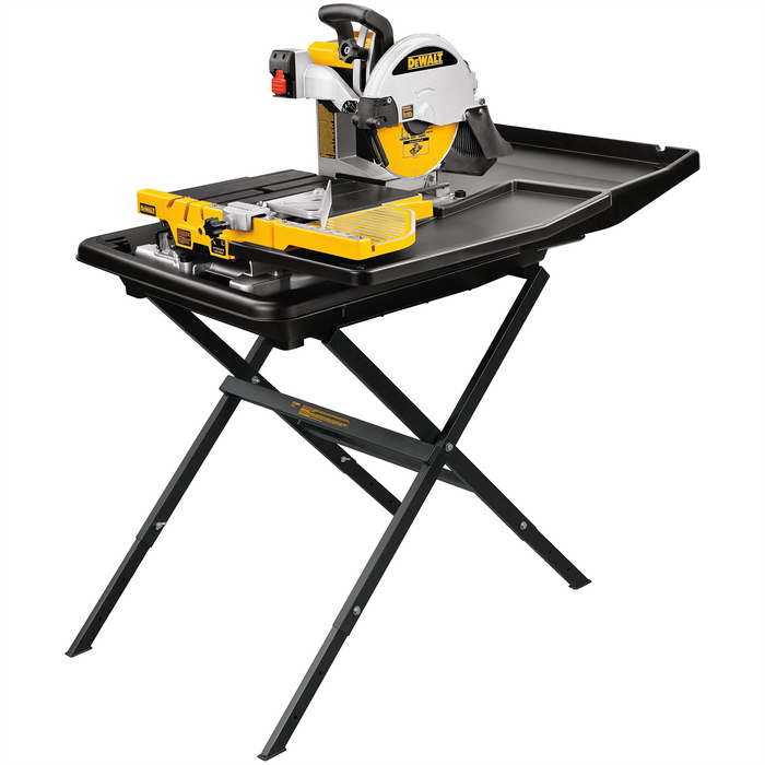 DeWalt 10" Wet Tile Saw With Stand DWTD24000S