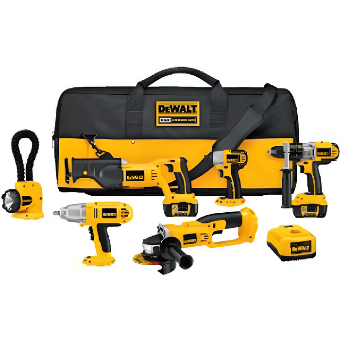 DeWalt 18V 6 Tool Combo Kit DWTDCK675L