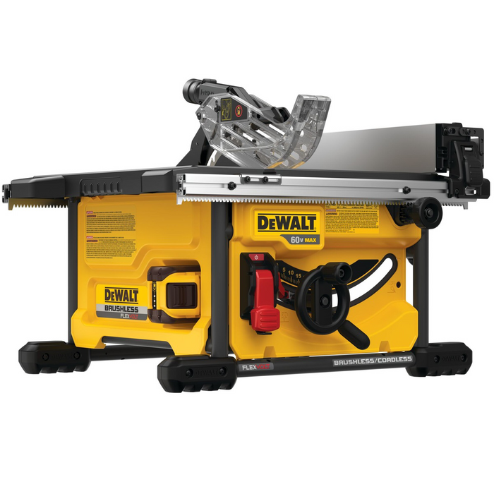 DeWalt 60V Max Table Saw W/Battery & Charger DWTDCS7485T1