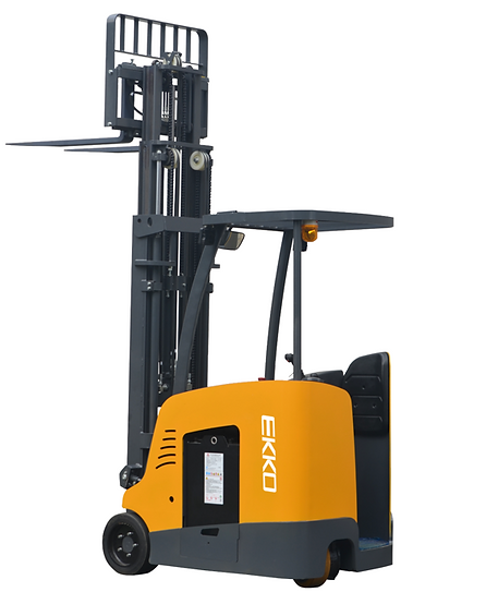 Stand-up Rider Forklift | 4000 lbs Capacity | Raised Height 216'' | EKKO EK18RF