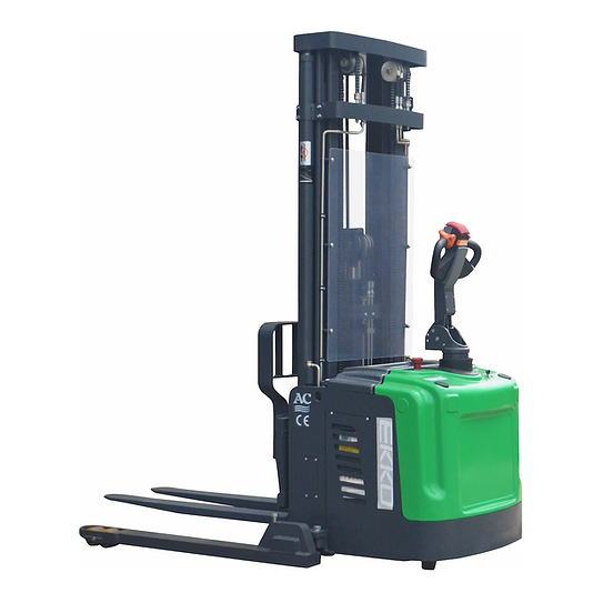 Electric Straddle Stacker | 4400 lbs Capacity | Lift Height 189'' | EK ...