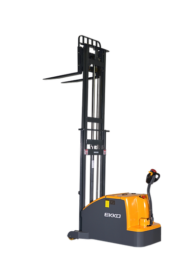 EKKO Counterbalanced Walkie Stacker 3000 lb Capacity 130'' Raise Height EK14C-130