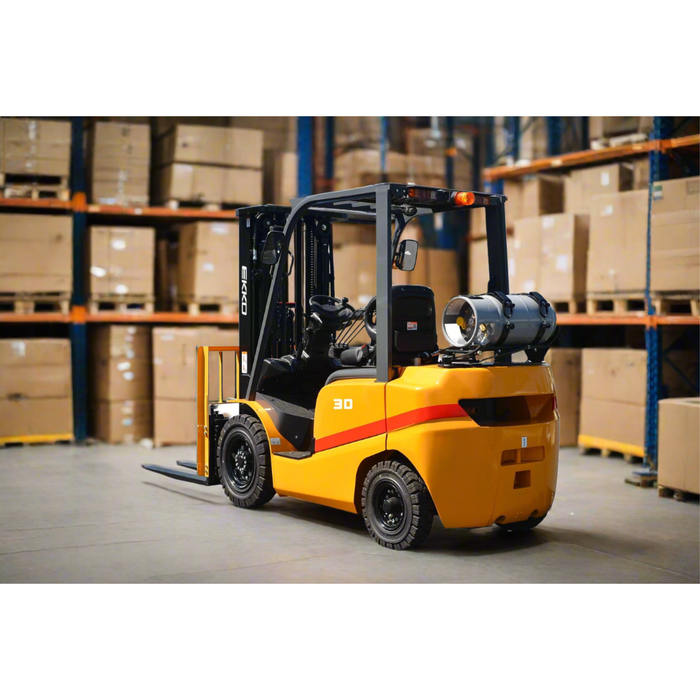 4 Wheel Forklift | Liquid Propane | 6000 lbs Capacity | EKKO EK30TLP