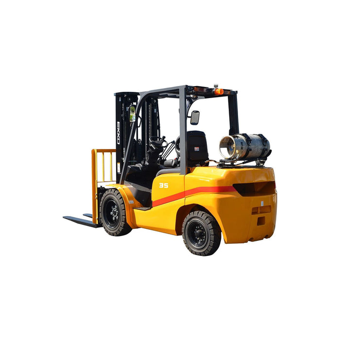 4 Wheel Forklift | Liquid Propane | 7000 lbs Capacity | EKKO EK35TLP