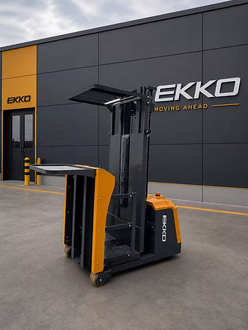 EKKO Lithium Electric Order Picker 220 lbs Capacity, 165" Lift Height EOP22-165LI