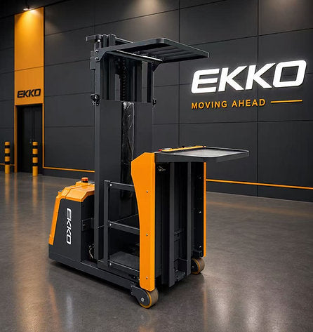EKKO Lithium Electric Order Picker 220 lbs Capacity, 165" Lift Height EOP22-165LI