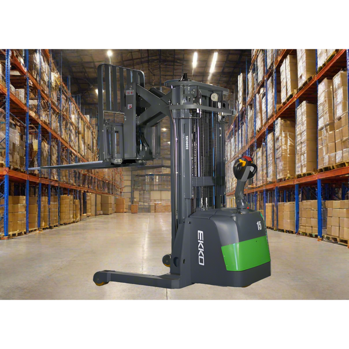 Lithium Walkie Reach Truck | 3300 lbs | 138" Height | EKKO ER15-138LI