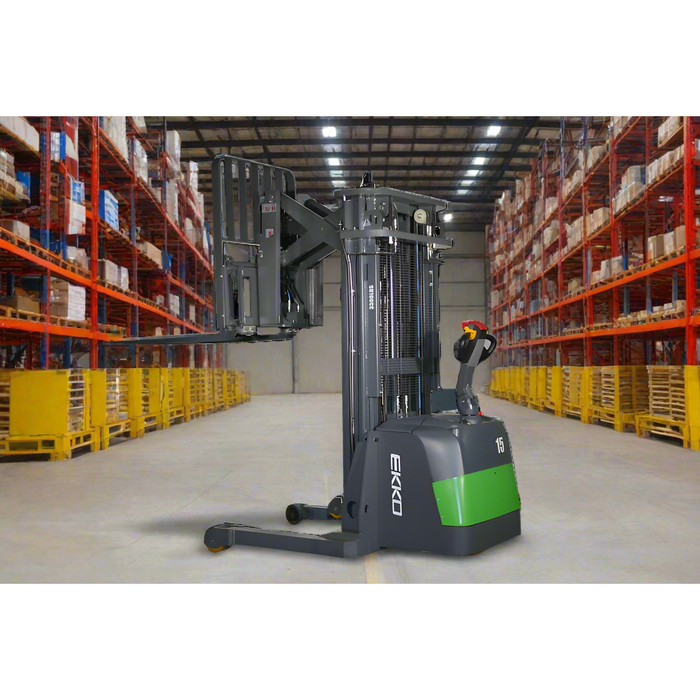 Lithium Walkie Reach Truck | 3300 lbs | 216" Height | EKKO ER15-216Li