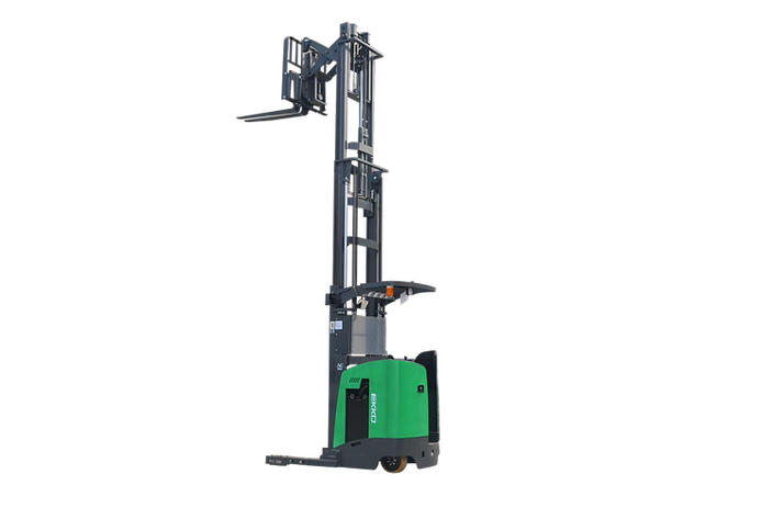EKKO Stand-Up Reach Truck Li- Series 335" Lift Height 4000 lbs. Capacity EK18RR-335LI