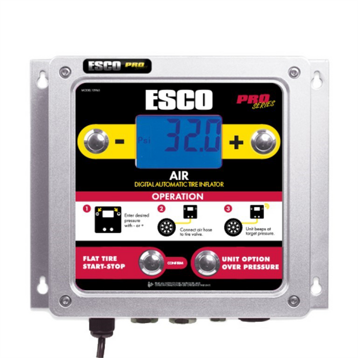 ESCO Digital Wall Mounted Tire Inflator - Aluminum ESC10965