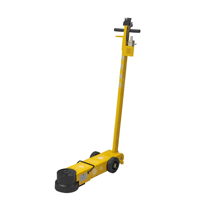 ESCO Yellow Jackit 50 Ton 3 stage Long Style Air Hydraulic Lifting Service Jack ESC10771