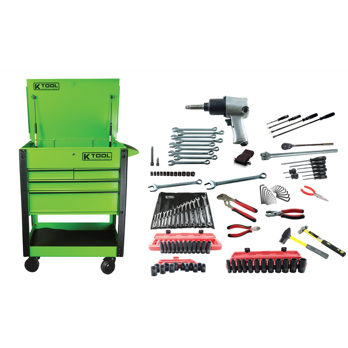 EZ Garage Diesel Kit Green Cart KTI75148 EZGDIESELKIT-GRN