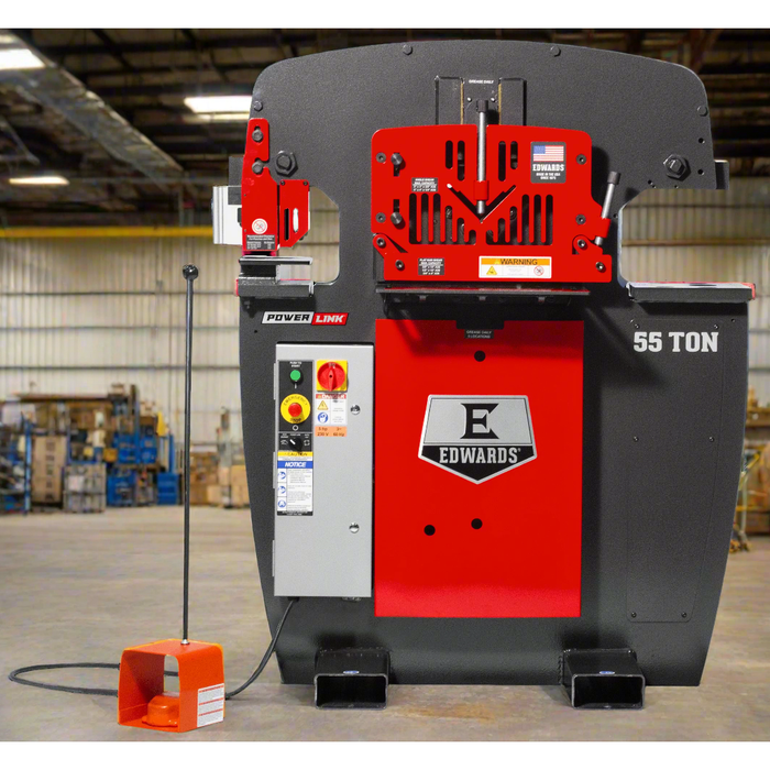 Ironworker | 55 Ton | With Powerlink | Edwards ED9-IW55-1P230-A