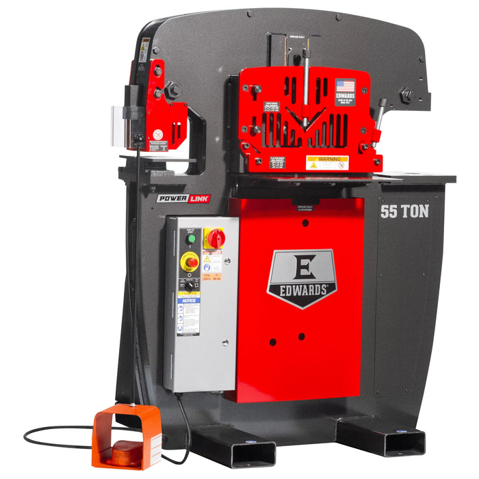 Ironworker | 55 Ton | With Powerlink | Edwards ED9-IW55-1P230-A