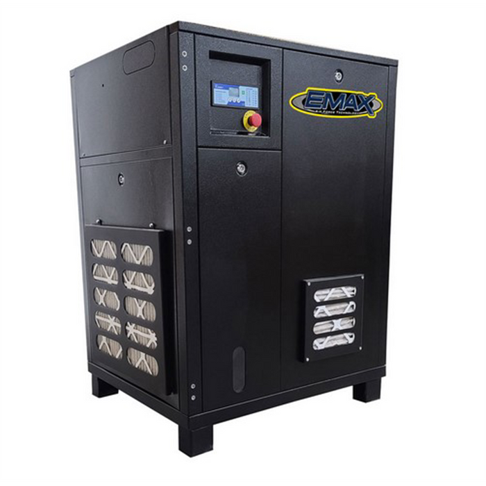 Emax Compressor 25HP 3PH Industrial Rotary Screw Compressor-Cabinet Only EMXERI0250003