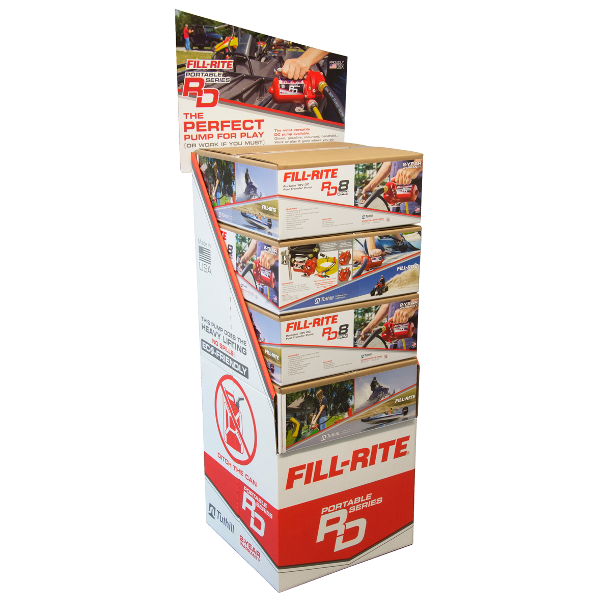 Fill-Rite Company Display for FR812NH 4 Units Included FILRD812NHDSP ...