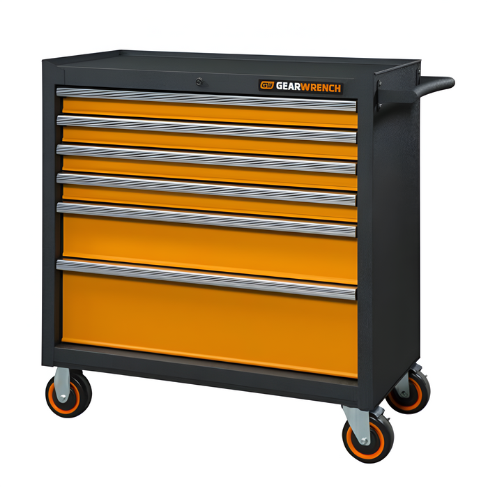 GearWrench 36'' 6 Drawer GSX Series Rolling Tool Cabinet KDT83243