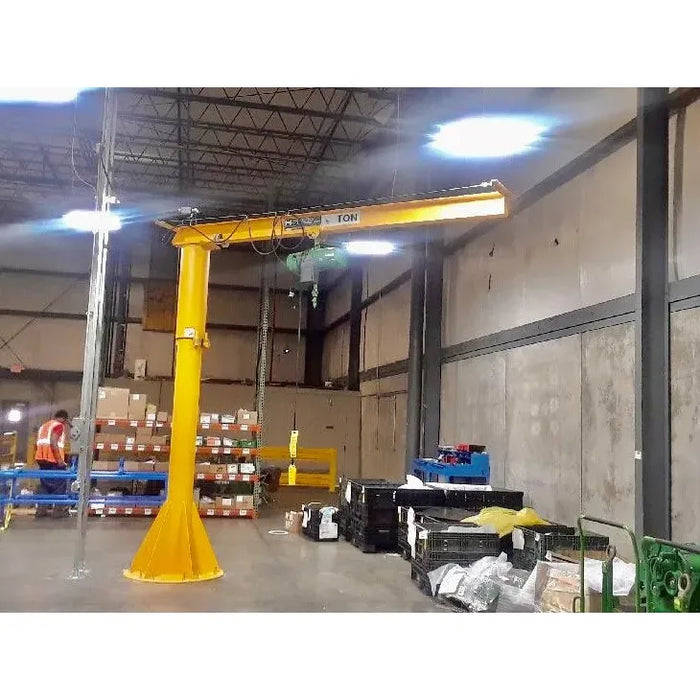 Jib Crane | 1000 Lbs | Light Duty | Foundationless | HSI Crane 350F-1000