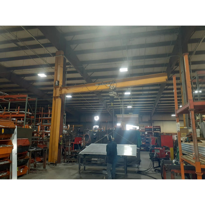 Jib Crane | 500 Lbs | Mast Type | HSI Crane 314-500