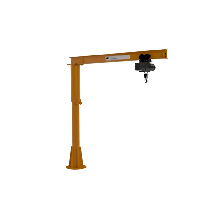 Jib Crane | 250 Lbs | Light Duty | Freestanding | HSI Crane 350-250