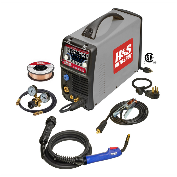 H&S Autoshot HSW-6222 HSM 200A Multi-MIG Welder 115-230V HSA6222