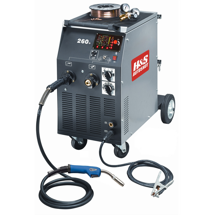 H&S AutoShot HSM 260A Dual-MIG Welder (230V) HSA6260