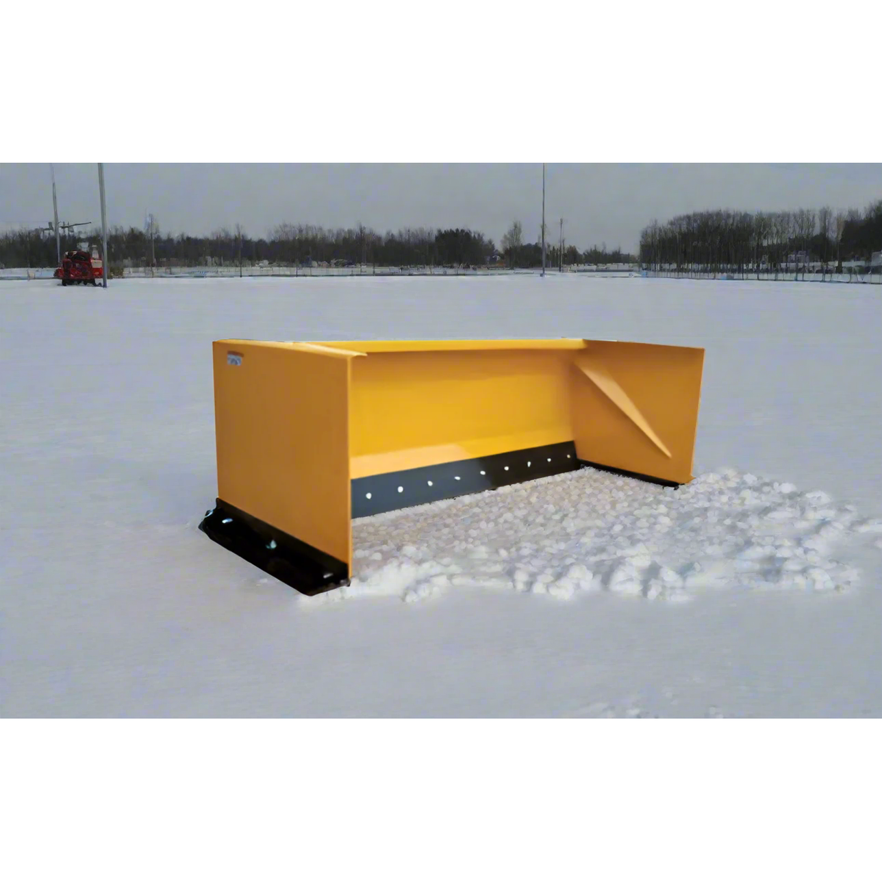 Compact Snow Pushers | Haugen Attachments — Prime Industrial USA