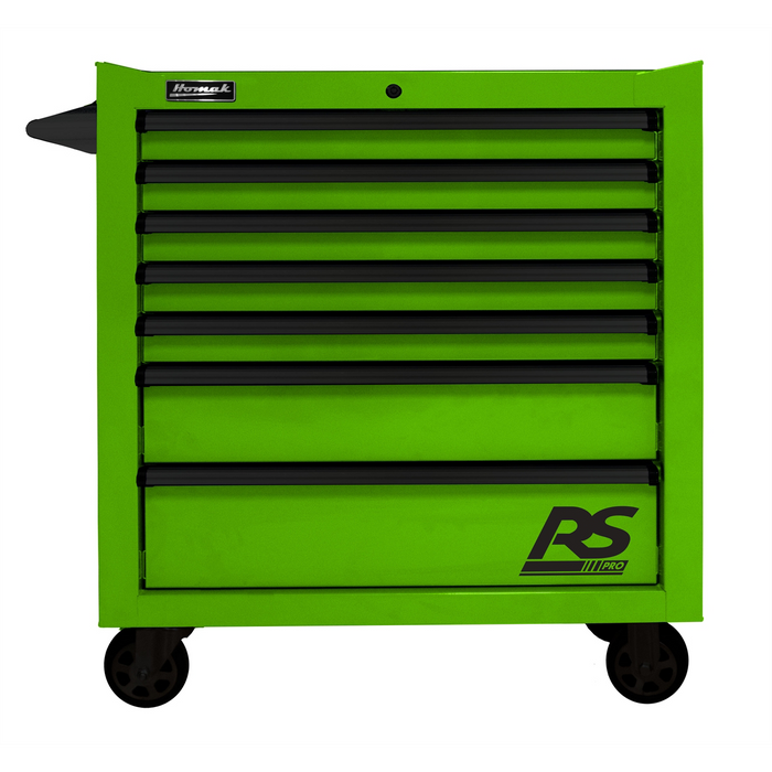 Homak Manufacturing 36" RS PRO 7-Drawer Roller Cabinet with 24" Depth HOMLG04036070