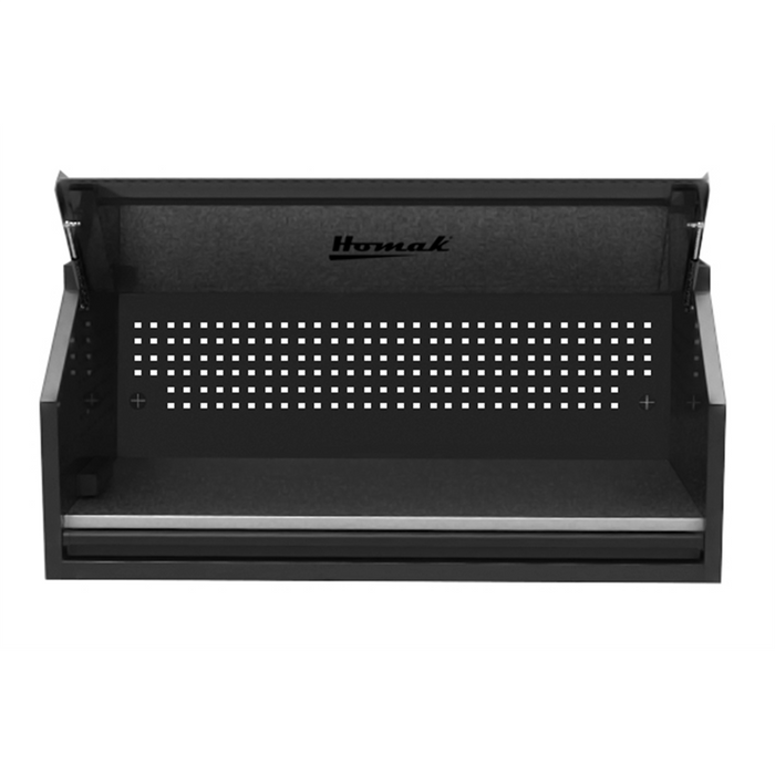 Homak Manufacturing 54" RSPro Hutch, Black HOMBK02054010