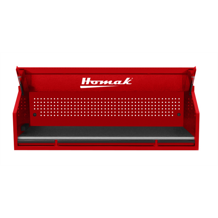 Homak Manufacturing 72" RSPro Hutch, Red HOMRD02072010